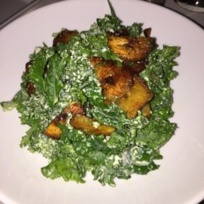 Gluten-free kale salad from 121 Fulton St